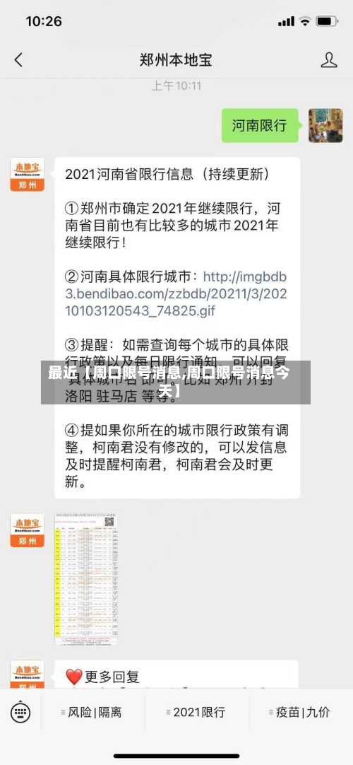 最近【周口限号消息,周口限号消息今天】-第2张图片