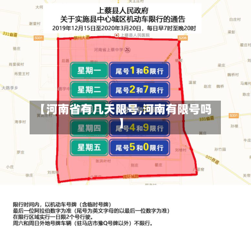 【河南省有几天限号,河南有限号吗】-第3张图片