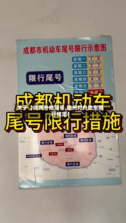 关于【徐州外地限号,徐州对外地车限行规定】-第2张图片
