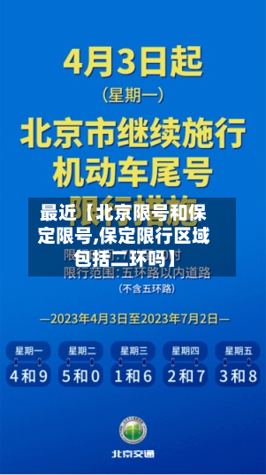 最近【北京限号和保定限号,保定限行区域包括二环吗】-第1张图片