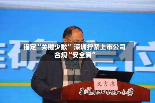 锚定“关键少数” 深圳拧紧上市公司合规“安全阀”-第1张图片