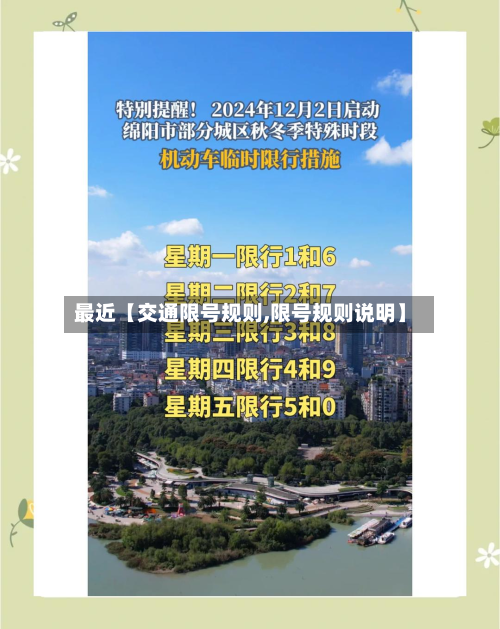 最近【交通限号规则,限号规则说明】-第1张图片