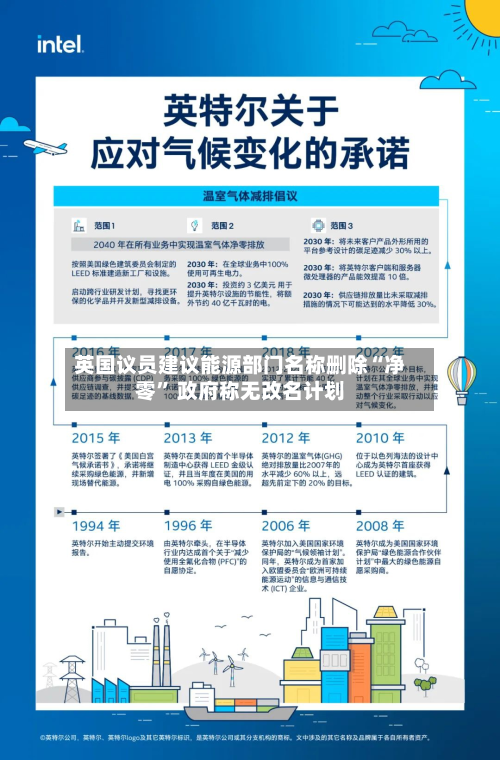 英国议员建议能源部门名称删除“净零	” 政府称无改名计划-第1张图片